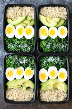 Avocado and Egg Breakfast Meal Prep
