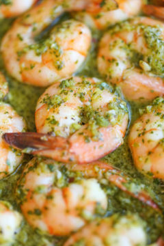 Easy Chimichurri Shrimp