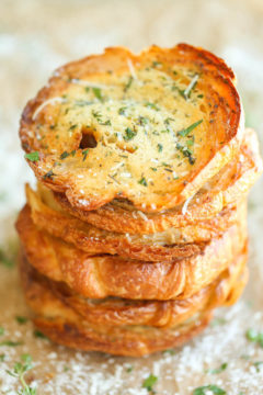 Garlic Bread Croissants