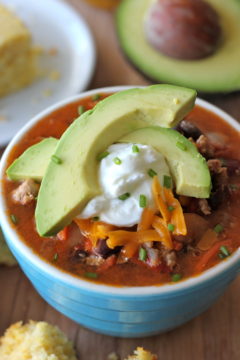 Super Bowl Turkey Chili
