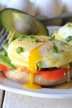 Smoked Salmon Eggs Benedict