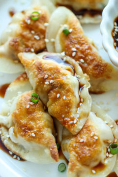 Sesame Chicken Potstickers