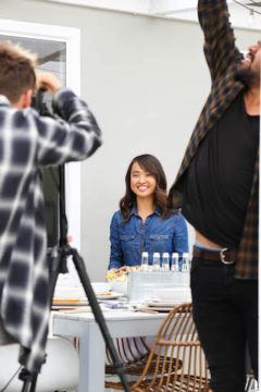 Damn Delicious Cookbook Cover Photoshoot