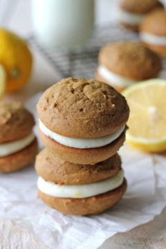 Gingerbread Whoopie Pies
