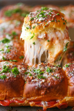 Pepperoni Pizza Sliders