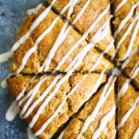Pumpkin Spice Latte Scones