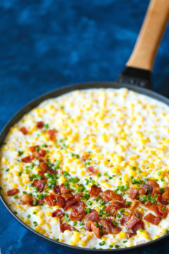 Stovetop Bacon Creamed Corn