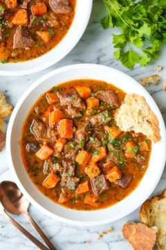 Sweet Potato Beef Stew