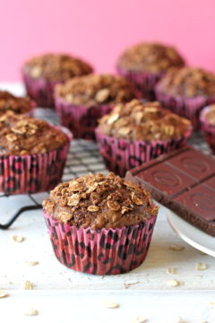 Mocha Oatmeal Muffins