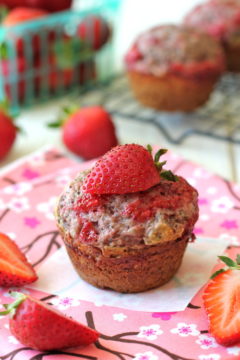 Strawberry Jam Poppyseed Muffins