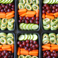 Turkey Spinach Pinwheels Meal Prep