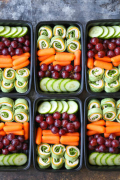 Turkey Spinach Pinwheels Meal Prep